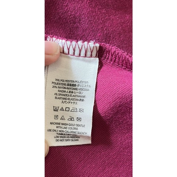 Free People Magenta Sleeveless Cha Cha Zipper Back Mini Dress Size Small - Picture 10 of 10